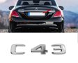 емблема C 43 Мерцедес багажник Mercedes AMG C43 , снимка 1 - Аксесоари и консумативи - 42686137