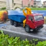 КАМАЗ 5320 с кран HIAB в мащаб 1/43, снимка 4