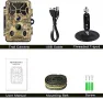Нова WiFi камера за дива природа лов 30MP Bluetooth нощно виждане, снимка 6