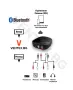 Bluetooth 5.2 приемник за усилвател, домашно кино, аудио система 2RCA, снимка 2