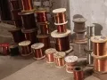 бубинажен проводник, Бобина с меден  проводник за пренавиване, снимка 2
