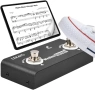 LEKATO Безжичен педал за превключване на страници Bluetooth. LEKATO Loop Pedal Tuner Switch Control, снимка 7