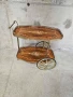 Количка за сервиране с интарзия, снимка 1