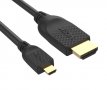 Кабел HDMI M - Micro HDMI M (type D) Екраниран VCom CG587 1.8m Cable HDMI-Micro HDMI, снимка 2