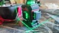 Зелен Лазерен нивелир 360° 4D батерия 5.2 Ah, снимка 6