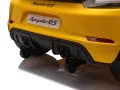 Porsche Spyder RS 12V – Детска акумулаторна кола, Жълта, EVA гуми, снимка 9