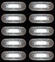 Лед LED НЕОН габарити за камион , БЕЛИ , 12-24V , PAD221W , снимка 5