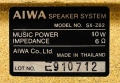 Тонколони 2бр. AIWA SX-Z82, снимка 2