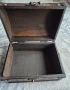 Старо английско дървено сандъче, снимка 6