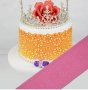 Мрежа обсипана с маргаритки силиконов молд дантела украса торта с фондан захарна паста гъмпейст , снимка 1 - Форми - 30409824