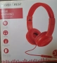 слушалки с функция микрофон Silver Crest червени, снимка 1