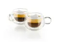 Чаши за еспресо с дръжка Luigi Ferrero - Caffeina FR-8016, 95 мл, 2 броя, снимка 1