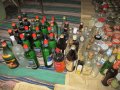 Бутилки с винтови и пластмасови капачки и с тапи разнообразни в отлично състояние, снимка 4