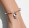 Сребърен талисман за гривни Пандора- Pandora Cocktail Purse , снимка 4
