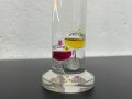 Галилеев термометър с цветни стъклени колби. №4741, снимка 3