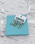 Tiffany & Co медицинска стомана обеци, снимка 3