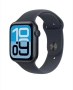 Apple Watch SE (2025), GPS, Корпус Midnight Aluminium 40mm, Midnight Sport Band - M/L, снимка 2