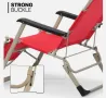 Голям Многофункционален сгъваем шезлонг-стол с възглавничка NS6012, снимка 5