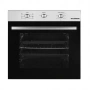  Фурна Hausberg HB-8053, за вграждане, 71L, Черен, Неръждаема стомана, снимка 1
