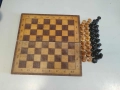 Стар дървен шах/табла, снимка 2
