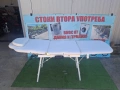 Стол с регулируема облегалка и крака, снимка 1