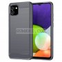 Samsung Galaxy A03 Противоударен Силиконов Гръб - Карбон, снимка 12