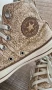 Скъпи златисти кецове CONVERSE оригинал, снимка 15