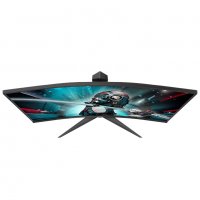 Геймърски Монитор AOC CQ27G2U/BK 27'' WLED Curved Gaming Monitor, 144Hz, 1 ms, FreeSync, VA Panel, 2, снимка 2 - Монитори - 40164558