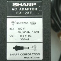 Зарядно Sharp 8.5V, снимка 2 - Друга електроника - 38157596