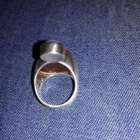 Масивен сребърен пръстен , снимка 4 - Пръстени - 39787369