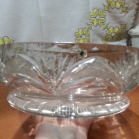 Кристална купа фруктиера серия Рамона , снимка 1 - Антикварни и старинни предмети - 44343814