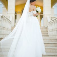 Дизайнерска сватбена рокля Atelier Sposa Bridal, снимка 5 - Рокли - 33814980