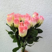  Изкуствени цветя - рози, снимка 7 - Изкуствени цветя - 32013601