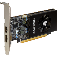 PowerColor AMD Radeon RX 6400 ITX LP 4GB GDDR6 c 3-годишна гаранция, снимка 4 - Видеокарти - 44512009