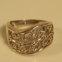сребърен пръстен с камъни , снимка 10 - Пръстени - 44595937