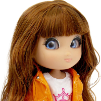 UNIQUE EYES Кукла с реалистични очи с допълнителен тоалет, снимка 5 - Кукли - 44526082