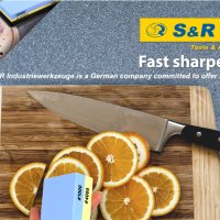 точило за нож, заточващ камък, острило S&R, немско, внос от Германия, снимка 6 - Други инструменти - 34493146