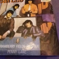 The beatles strawberry fields forever Penny lane Рarlophone/Ю/-малка плоча на Бийтълс от 1967г-рядка, снимка 2 - Грамофонни плочи - 42811500