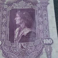 Колекционерска банкнота 100 Пенгова 1930година Унгария - 14726, снимка 2 - Нумизматика и бонистика - 29093043