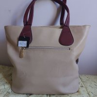 Дамска чанта от естествена кожа Victorio & lucchino, снимка 2 - Чанти - 34041617