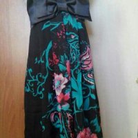 Кокетна рокля с панделка ПРОМОЦИЯ👗🍀S,S/M👗🍀арт.012, снимка 2 - Рокли - 29800422
