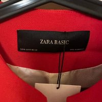 Дамско червено сако ZARA, снимка 7 - Сака - 42722821