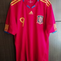 Spain Fernando Torres Adidas оригинална тениска фланелка Испания Торес размер L 2010 , снимка 1 - Тениски - 38106072