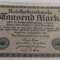 Райх банкнота - Германия - 1000 марки / 1922 година - 17901, снимка 6 - Нумизматика и бонистика - 31020407