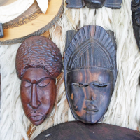 Африкански маски/статуетки, снимка 5 - Други ценни предмети - 36560867