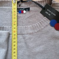 Нов, свободен пуловер с етикет, снимка 3 - Блузи с дълъг ръкав и пуловери - 39306491