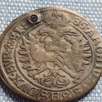 Сребърна монета 6 кройцера 1685г. Леополд първи Виена Свещена Римска Империя 13772, снимка 10 - Нумизматика и бонистика - 42899954