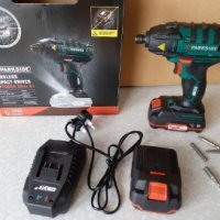 Акумулаторен 20V Li-On ударен винтовет/гайковерт/(Impact Driver) PARKSIDE, снимка 8 - Винтоверти - 29969788