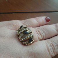 Старинен дамски пръстен, снимка 4 - Пръстени - 29444825