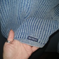 Памучен пуловер "Blue Willi's"® дънкова имитация / голям размер , снимка 3 - Блузи с дълъг ръкав и пуловери - 31205653